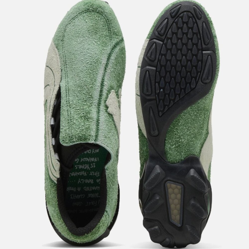 KIDSUPER STUDIOS x PUMA V S1 Unisex Green White - 403848-01 Size 8.5 Mens